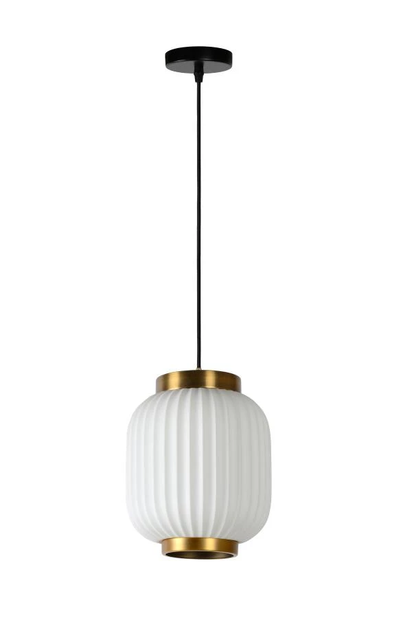 Lucide GOSSE - Pendant light - Ø 19,5 cm - 1xE27 - White - off